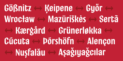 Ostbahnhof Font Poster 4