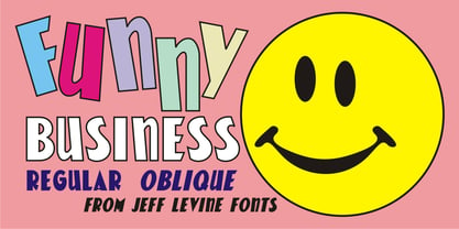 Funny Business JNL Font Poster 1