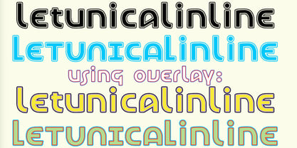 Letunical Font Poster 7