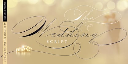The Wedding Script Font Poster 1