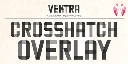 Vektra Font Poster 3