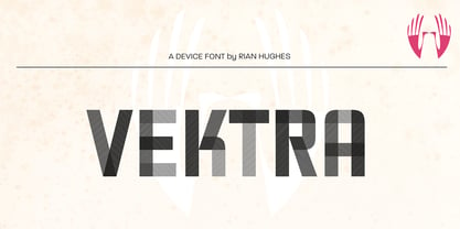 Vektra Font Poster 2