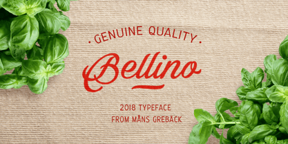 Bellino Font Poster 3