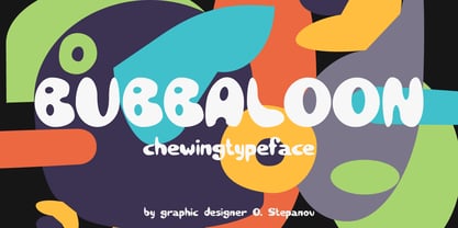 Bubbaloon Font Poster 1
