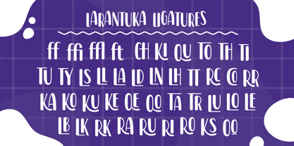 Larantuka Font Poster 12