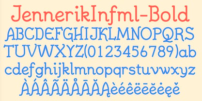 JennerikInformal Font Poster 6