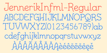 JennerikInformal Font Poster 5