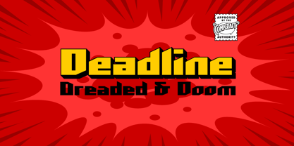 Deadline Font Poster 2
