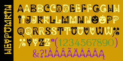 HeyPumpkin Font Poster 2