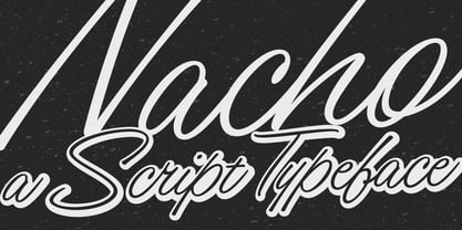Nacho Script Pro Font Poster 9