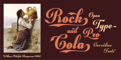 Rock And Cola Fuente Póster 2