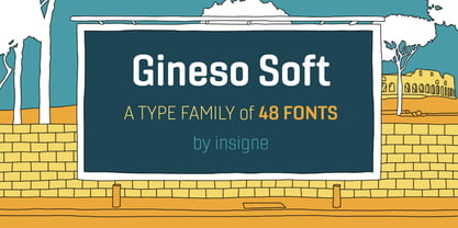 Gineso Soft Font Poster 1