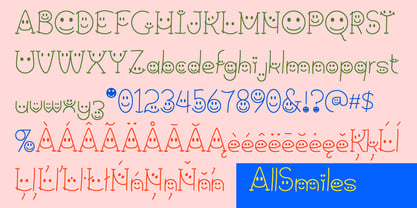 All Smiles Font Poster 3