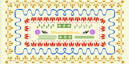XRoomingHouse Font Poster 2