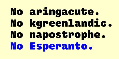 Ballinger Mono Font Poster 8