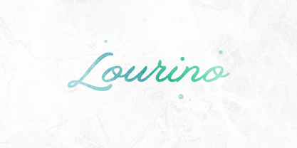 Lourino Font Poster 1