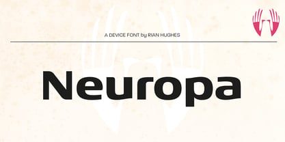Neuropa Font Poster 2