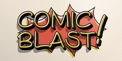 Comicblast Font Poster 1