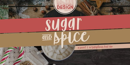 Sugar & Spice Font Poster 1