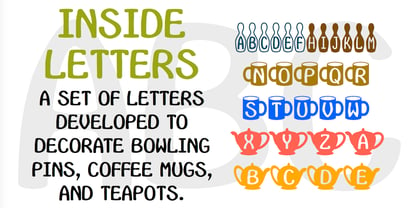 InsideLetters Font Poster 2