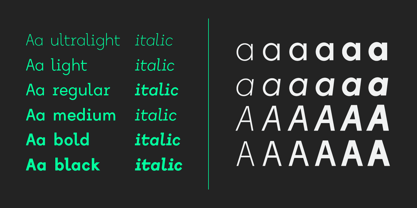 Tabela Font Poster 2