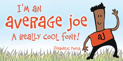 Average Joe Font Poster 1