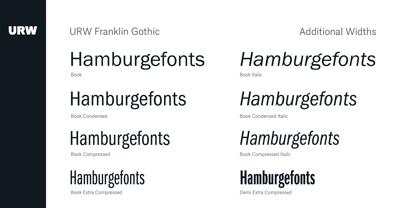 Franklin Gothic Font Poster 5