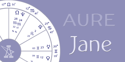 Aure Jane Font Poster 3