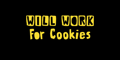 Tough Cookie Font Poster 2