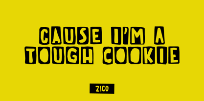 Tough Cookie Font Poster 3