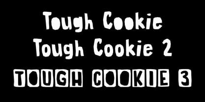 Tough Cookie Fuente Póster 5