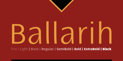 Ballarih Font Poster 18