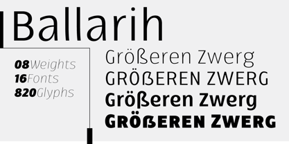 Ballarih Font Poster 8