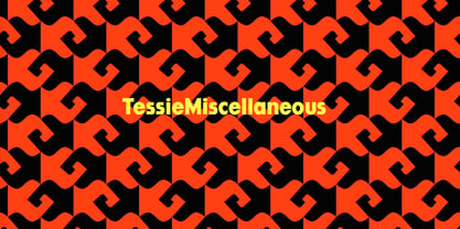 TessieMiscellaneous Font Poster 3