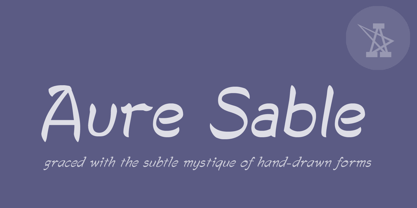Aure Sable Font Poster 1