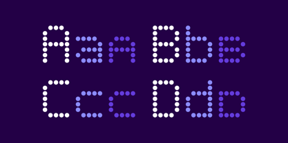 Led Font Poster 4