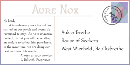 Aure Nox Font Poster 6