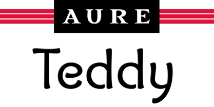Aure Teddy Font Poster 7