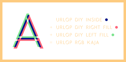 URLOP Font Poster 8