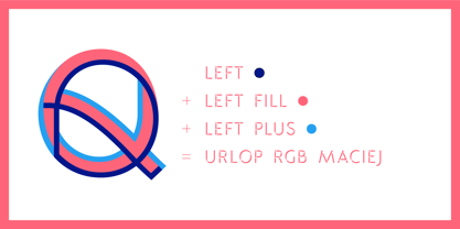 URLOP Font Poster 10