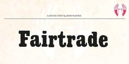 Fairtrade Font Poster 2