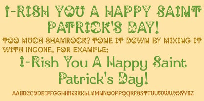 Patty Day Font Poster 3