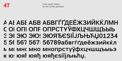 StudioSans Font Poster 10