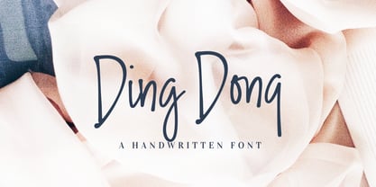 Ding Dong Font Poster 1