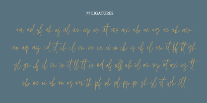 Hamilton Signature Script Fuente Póster 7