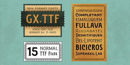 Figuera Variable Font Poster 5