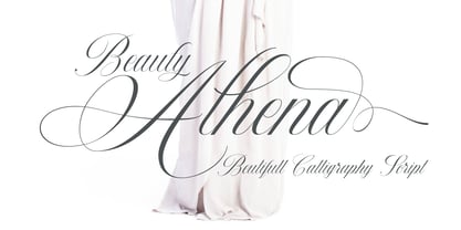 Beauty Athena Font Poster 1