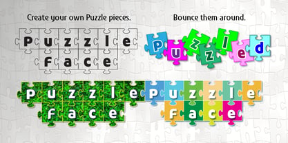 Puzzle Face Fuente Póster 6
