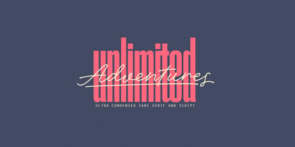Adventures Unlimited Font Poster 1