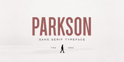 Parkson Font Poster 6